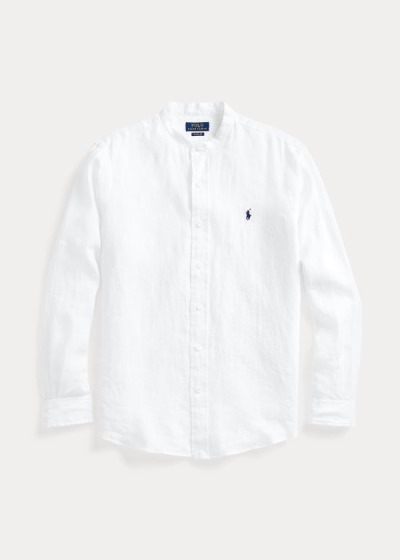 Men's Polo Ralph Lauren Classic Fit Linen Shirts | 345186ZVG